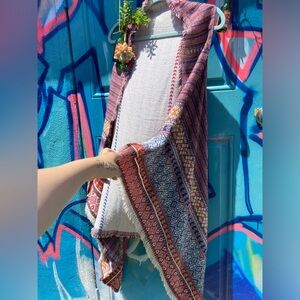 Francesca’s Long Sleeveless Cardigan